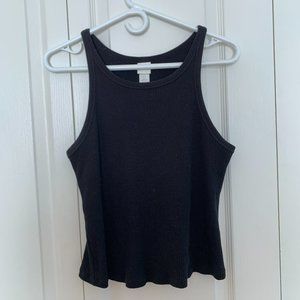 Black H&M Ribbed Tank